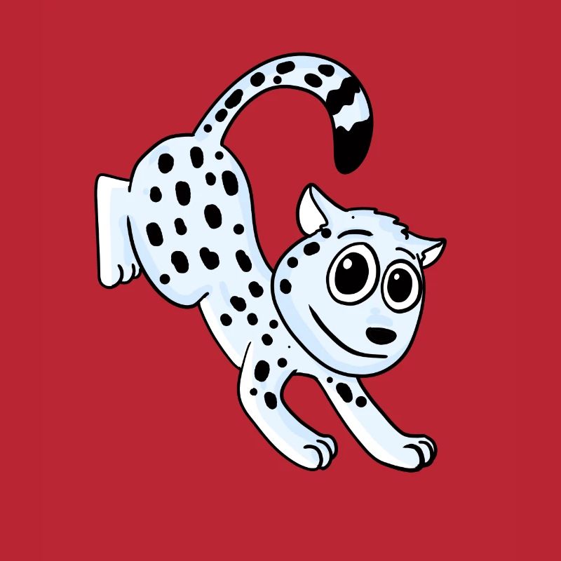 Schneeleopard Leopard