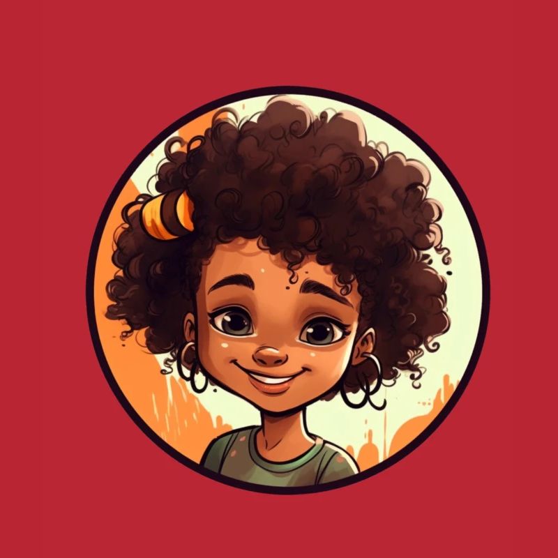 Lebendige Comic-Charakter Illustration