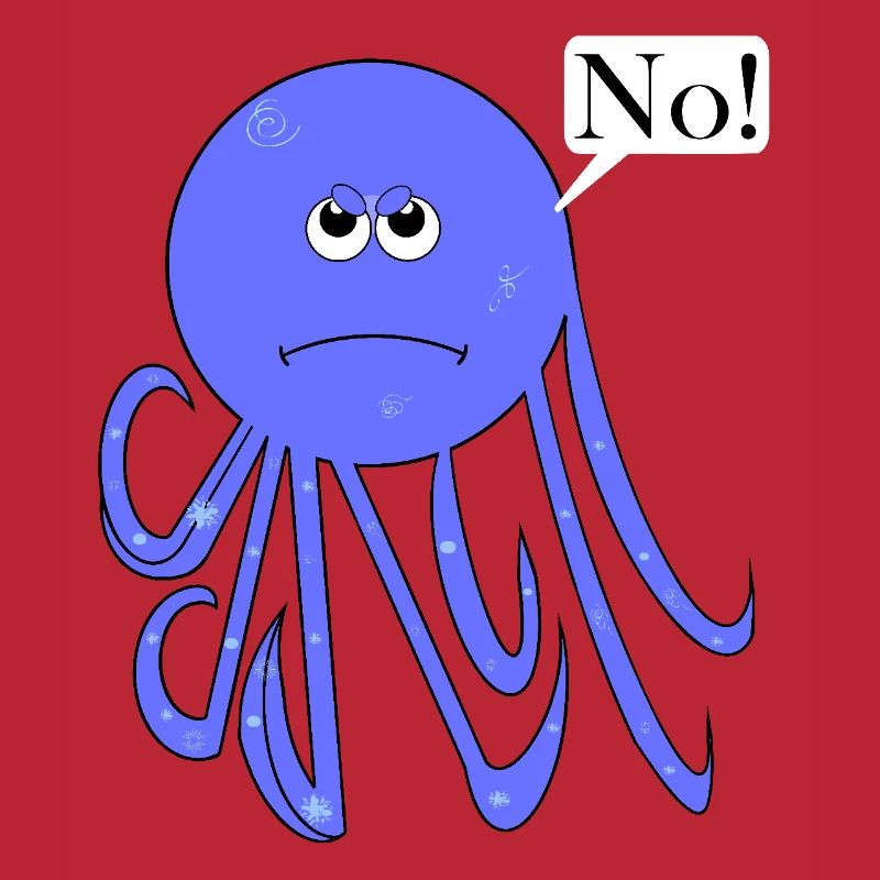 Statement No Squid, No Fun Comic, No