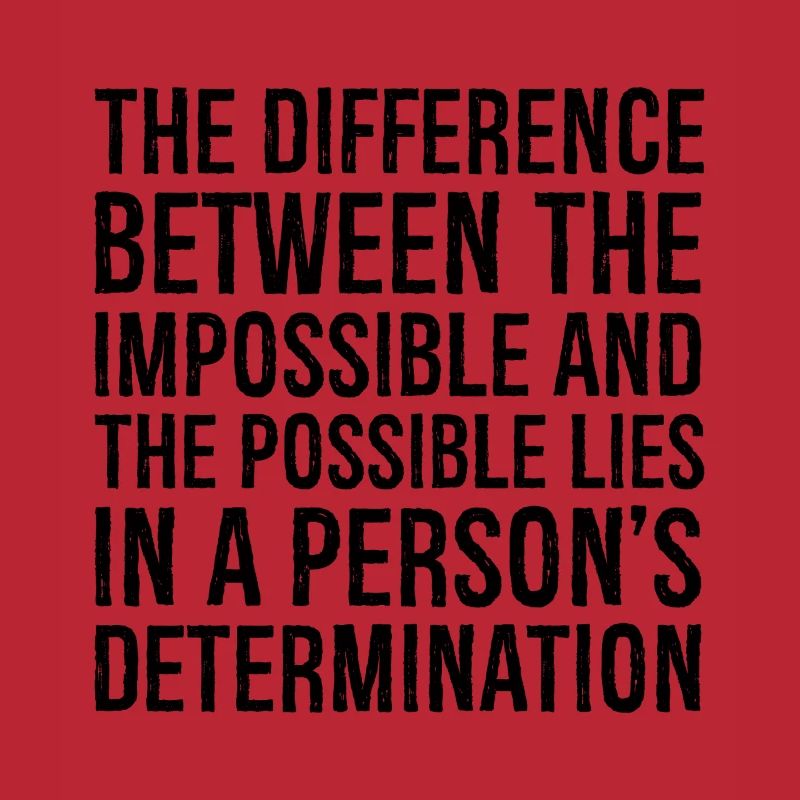 la différence entre l’impossible et le