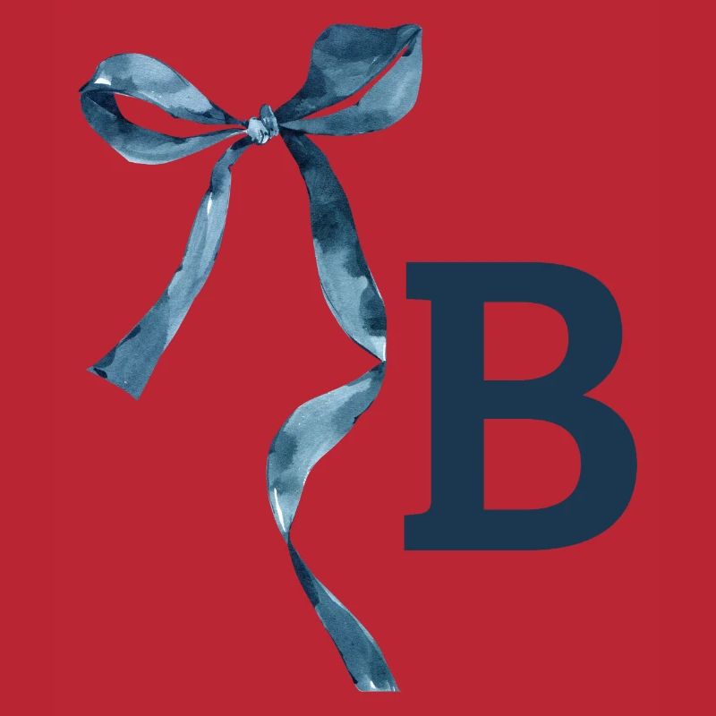 Monogramm b Geschenkidee