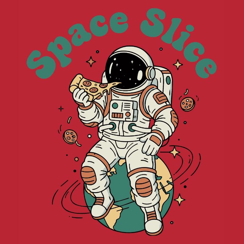 Pizza de l’espace astronaute