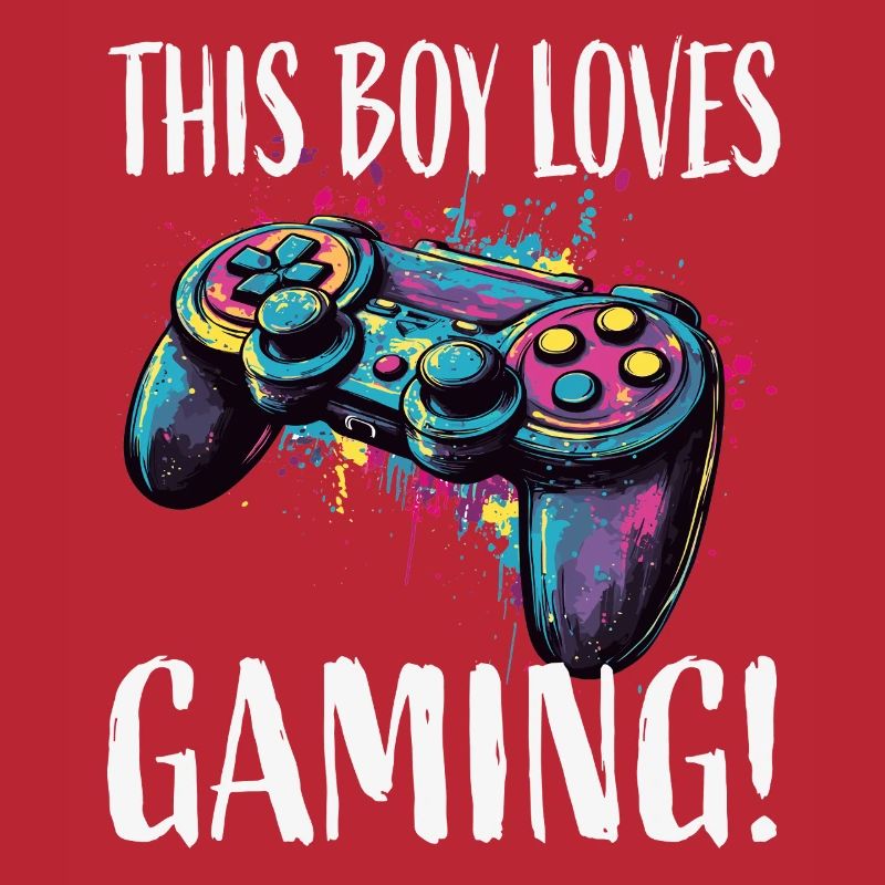 This Boy Loves Gaming Controller
