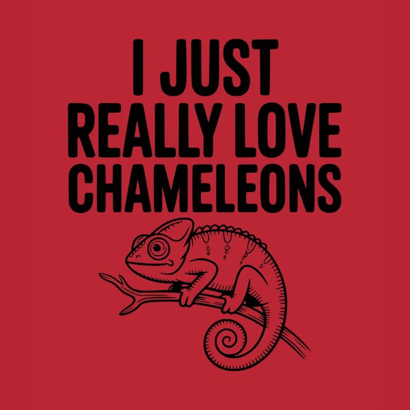 Ich liebe Chamäleons einfach.