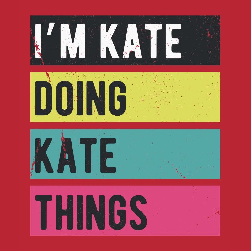 I’m Kate Doing Kate Things Retro Colors