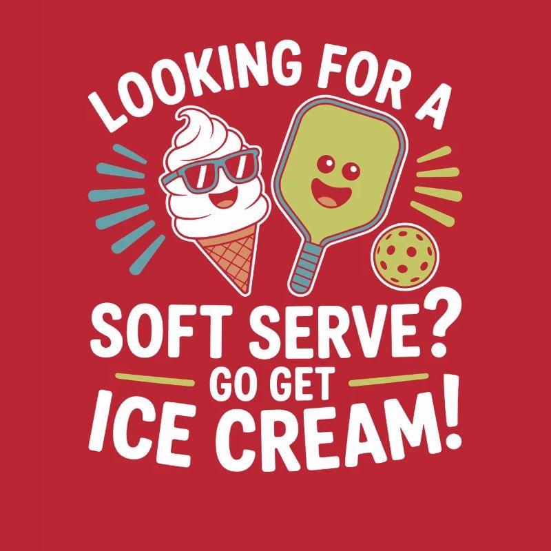 Pickleball Player Looking For Soft Serve Dinking