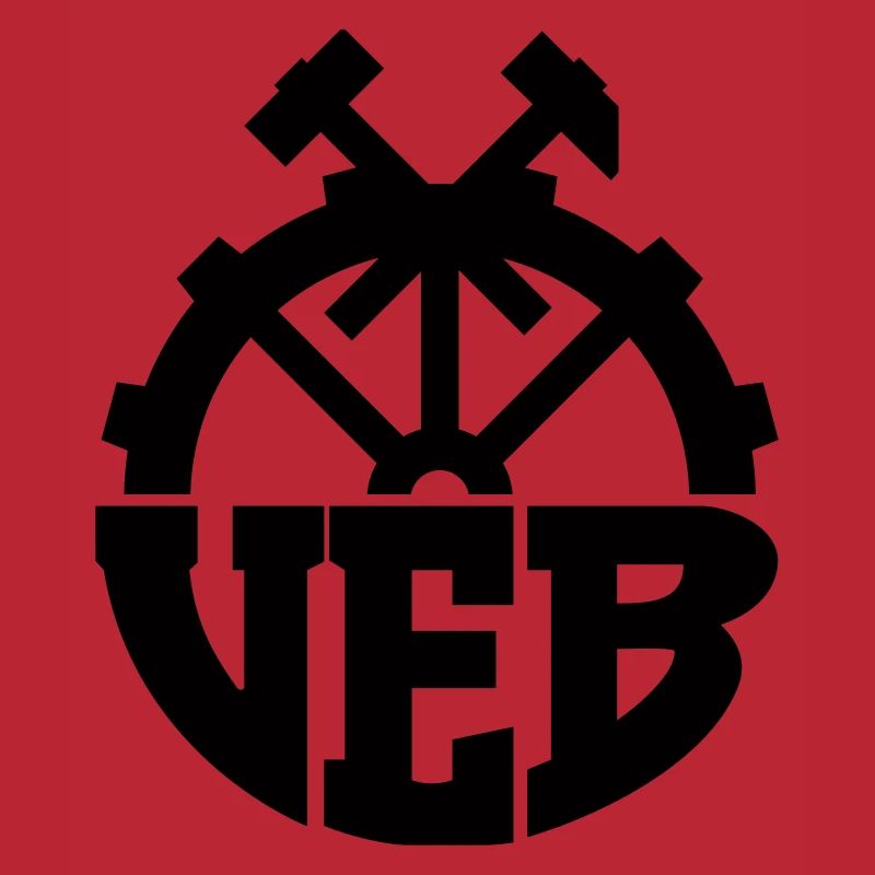 Logo VEB - Insigne de la RDA (couleur changeable)