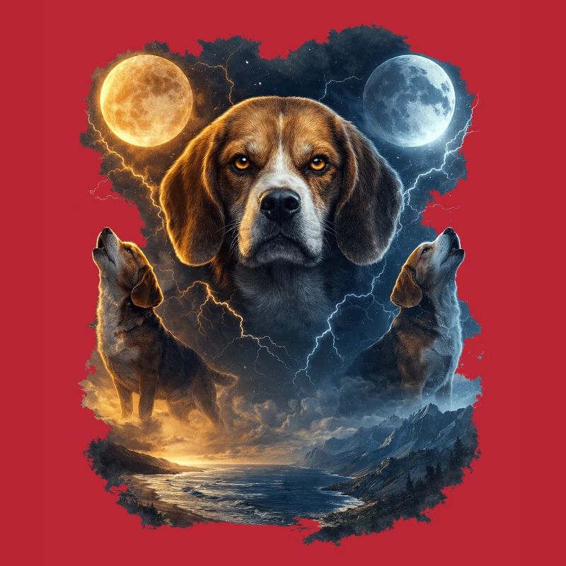 Moon Beagle Night Magic Beagle