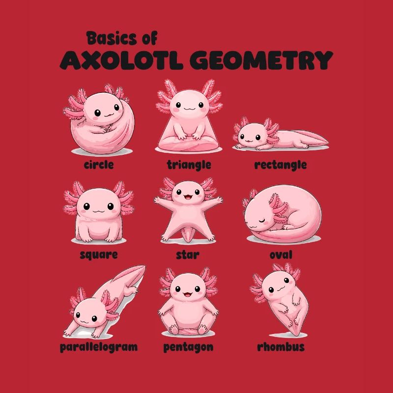 Axolotl Geometry Basics Funnier