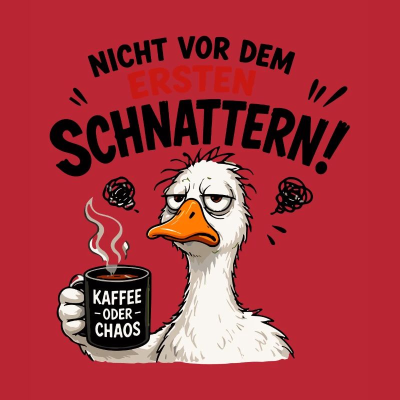  Nicht vor dem ersten Schnattern Kaffee oder Chaos