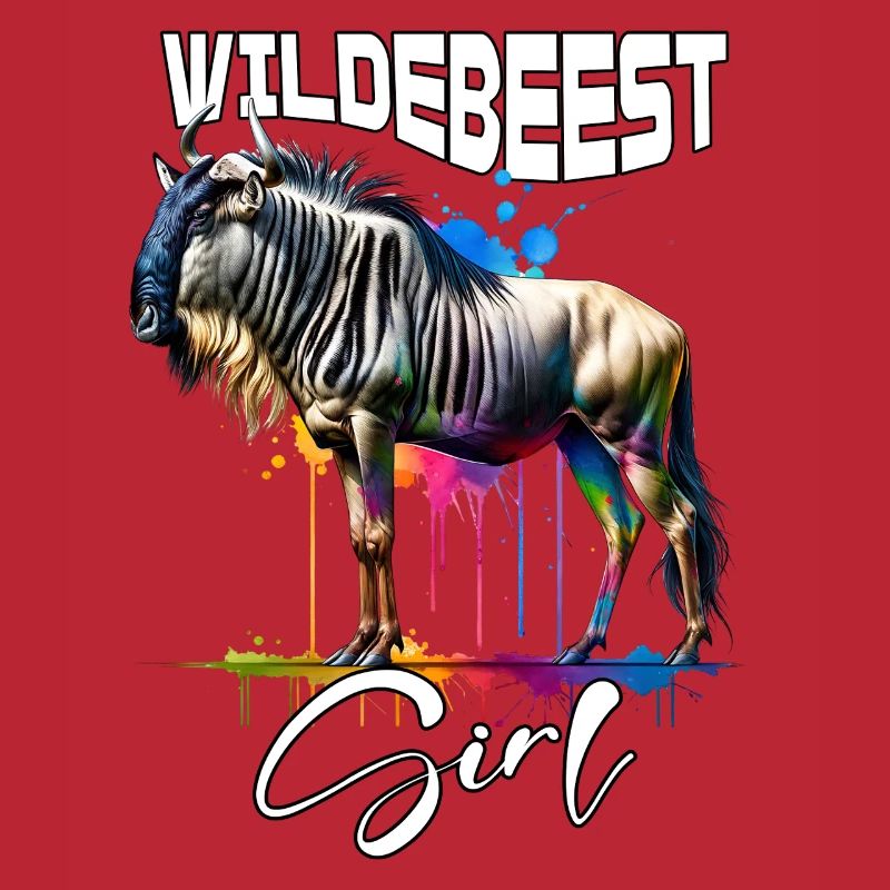 Wildebeest Mädchen Gnu