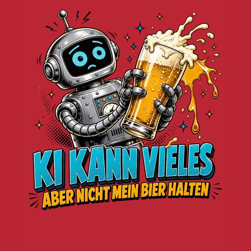 Roboter Bier Spruch