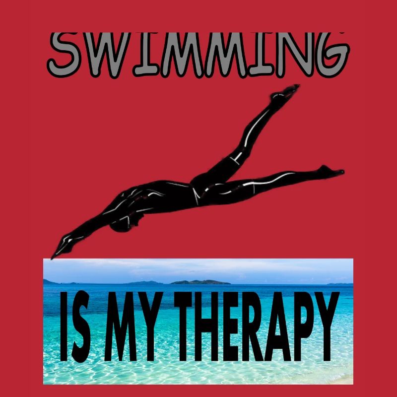 swim float saying diving gift idea