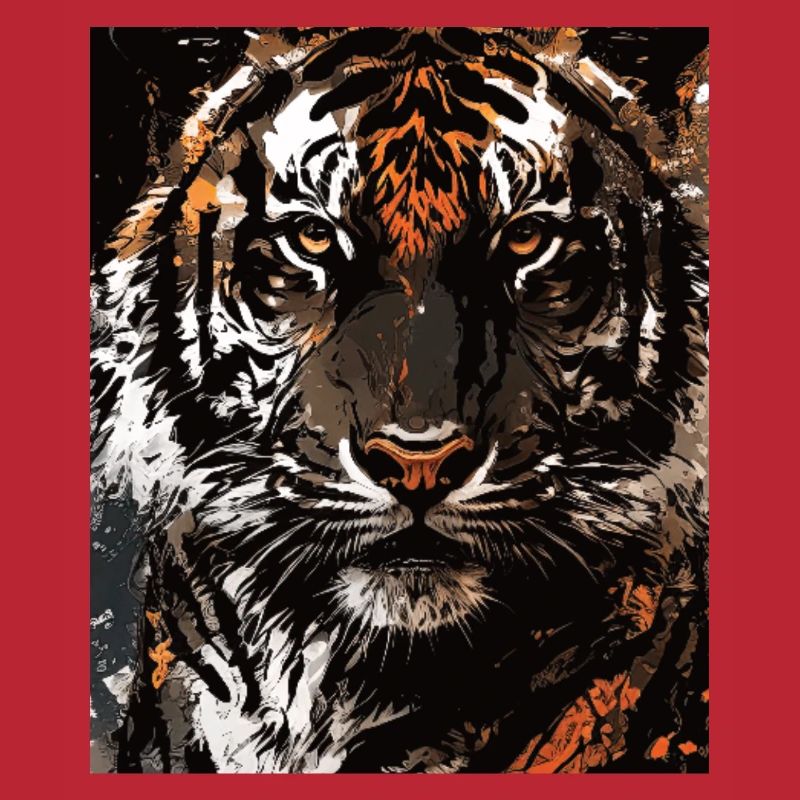 Image de feu du Prisme du Tigre