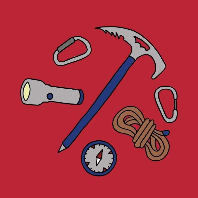 Berg klettern Kletterer Bergsteiger
