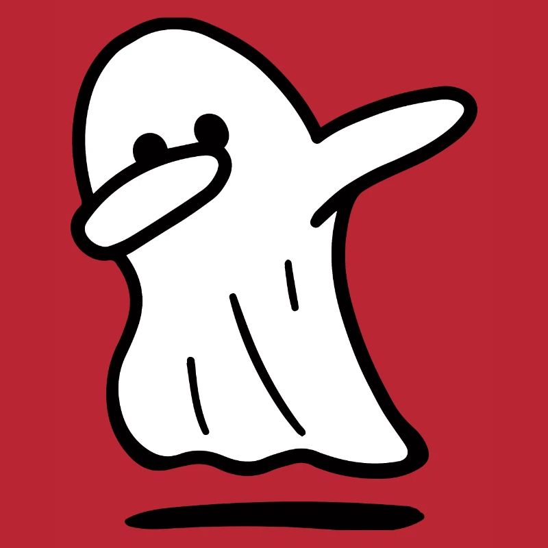 Geist / Lustiger Geist / Halloween / Dabbing-Geist