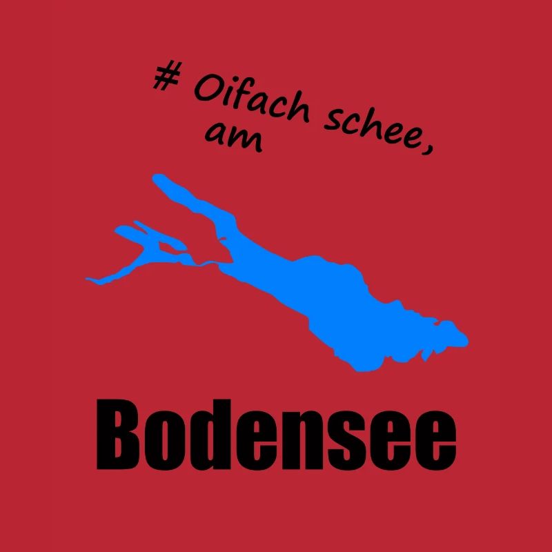 # Oifach schee, am Bodensee