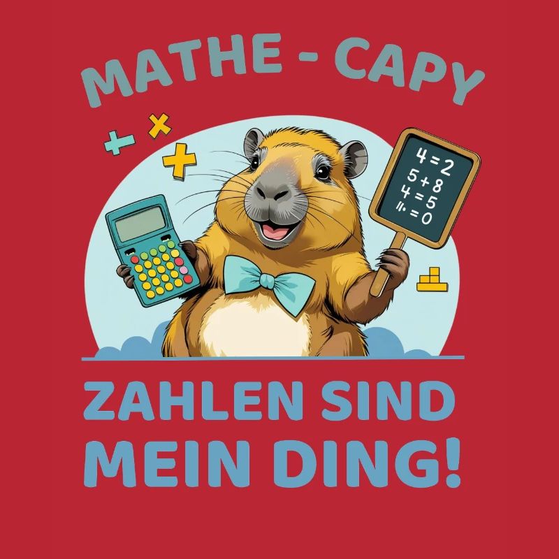 Math Capybara – Numbers are my thing!