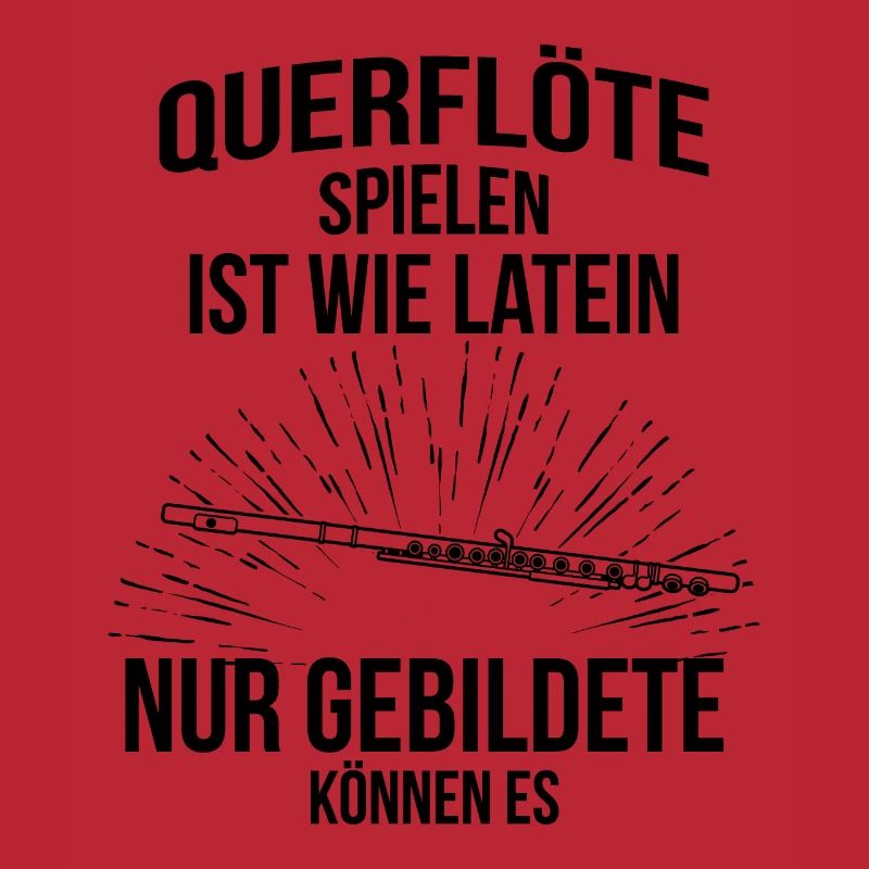 Querflöte Querflötenspieler Querflötist