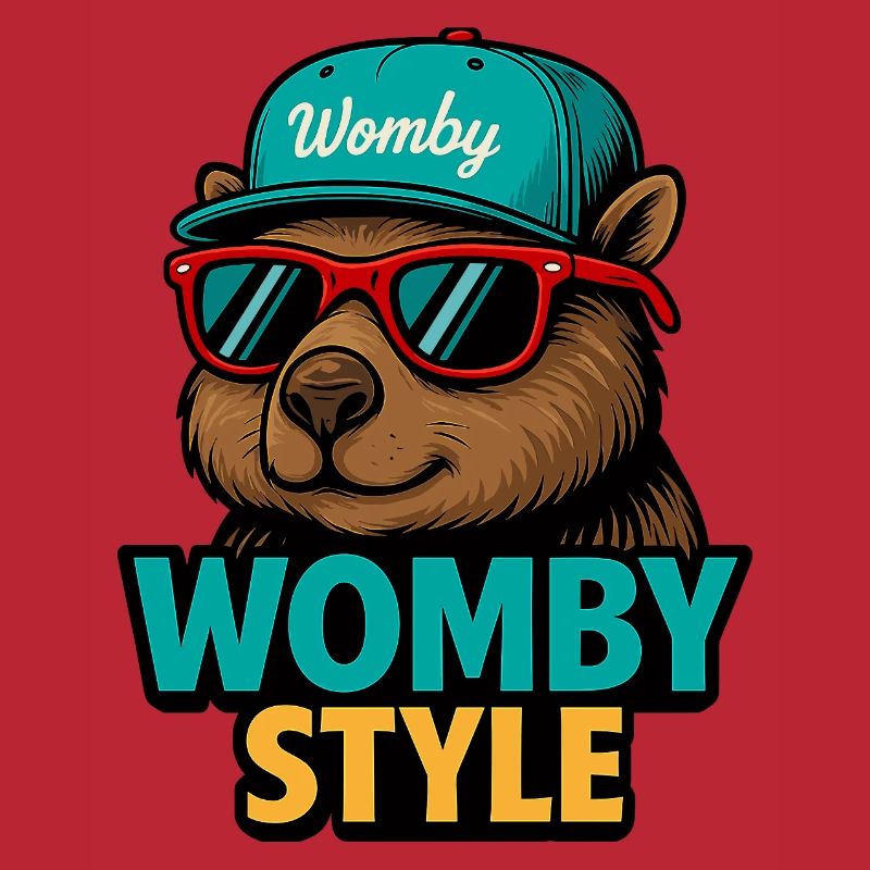 Womby Style Biber mit Sonnenbrillen