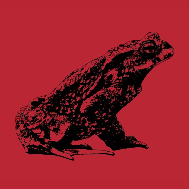 Toad / Bufo Bufo / Graphic