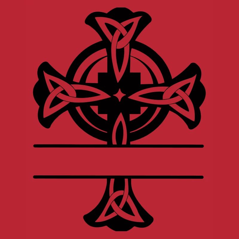 Keltisches Kreuz Logo oder Monogramm