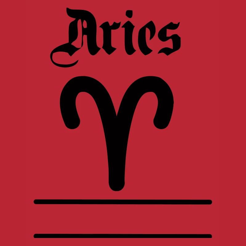 Aries name banner Aries