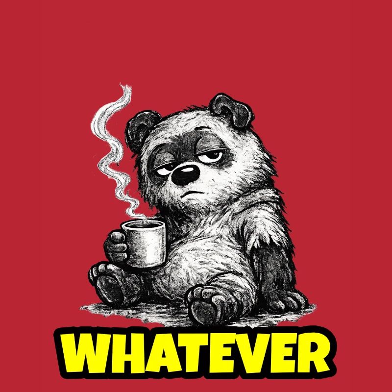 Whatever – Grumpy Bear Coffee (Sketch)