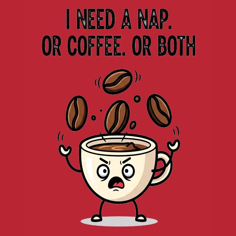 Nickerchen oder Kaffeetassen-Stimmung