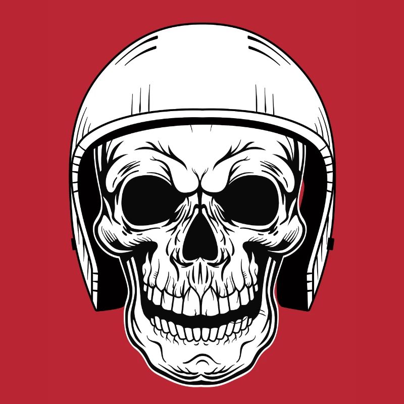 BIKER SKULL