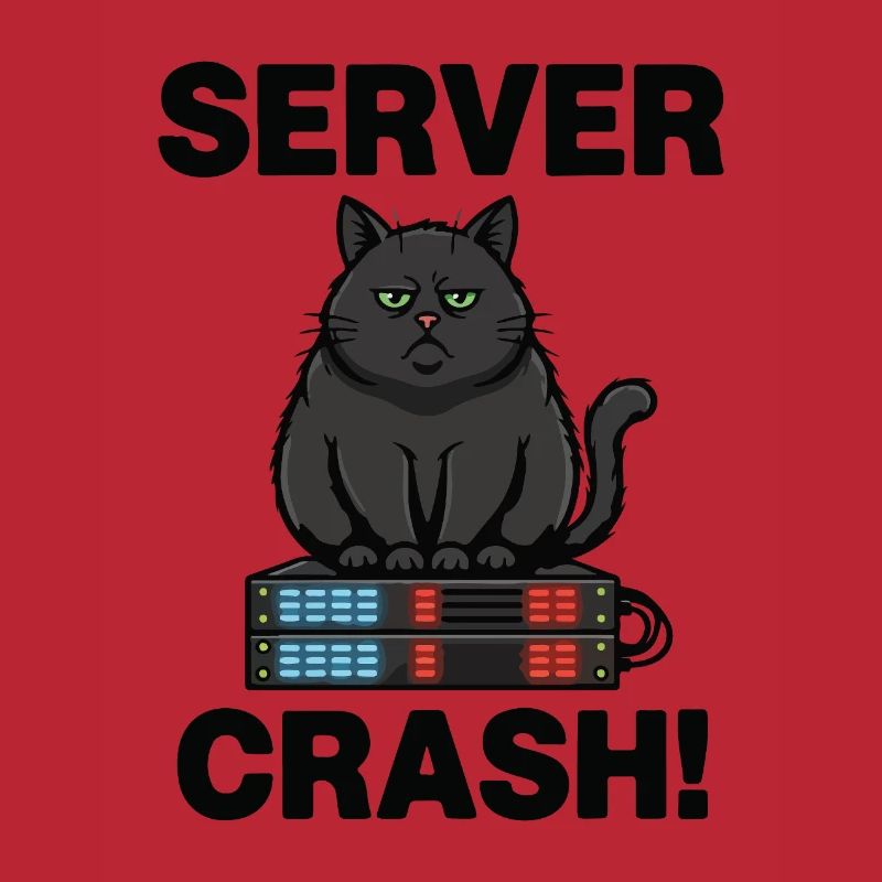 Serverabsturz Chat-Computer-Humor