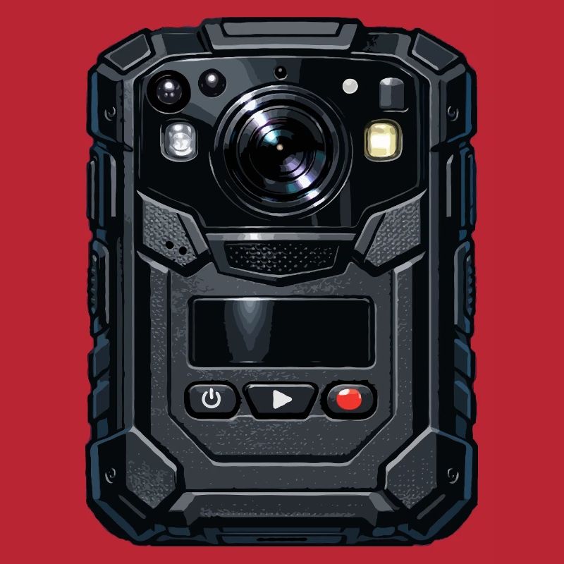 Illustration de caméra d’action robuste