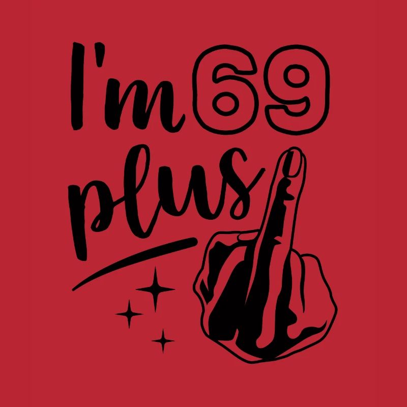 Ich bin 69 plus 1, Mittelfinger 70. Geburtstag