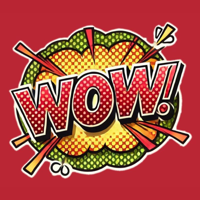 Pop Art Explosion Wow Design