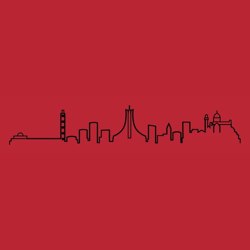Skyline von Algier