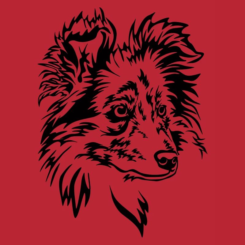 Sheltie Head