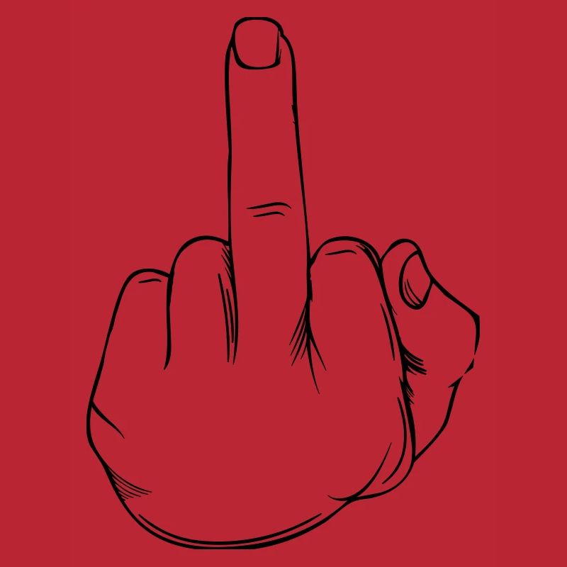 Mittelfinger Statement