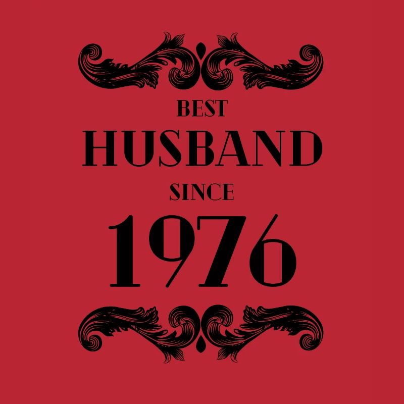 Bester Ehemann seit 1976 Hochzeitstag