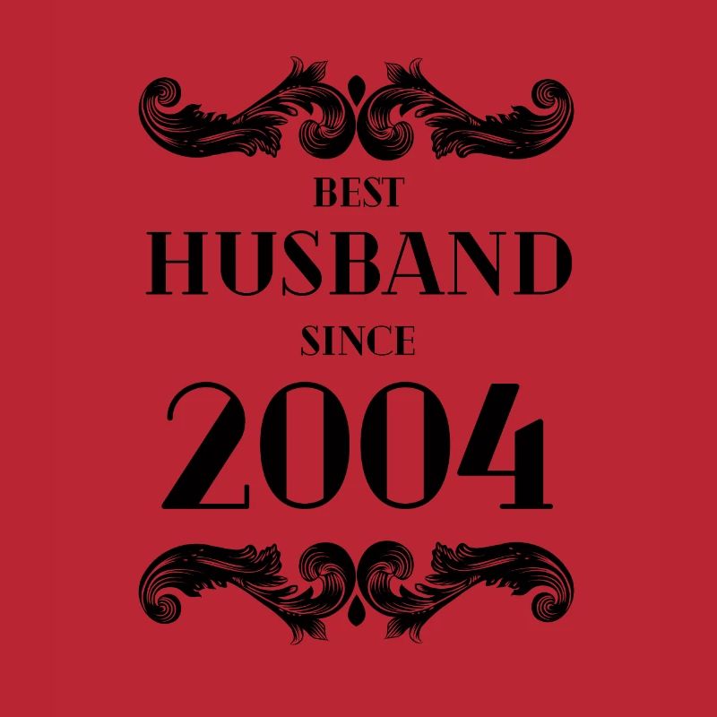 Bester Ehemann seit 2004 Hochzeitstag