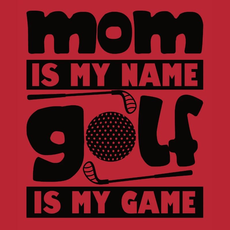Golfspieler Golfer Golfschläger Golfen Golf Mutter
