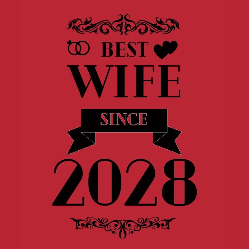 Beste Ehefrau seit 2028 Hochzeitstag