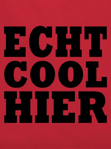 Echt cool hier