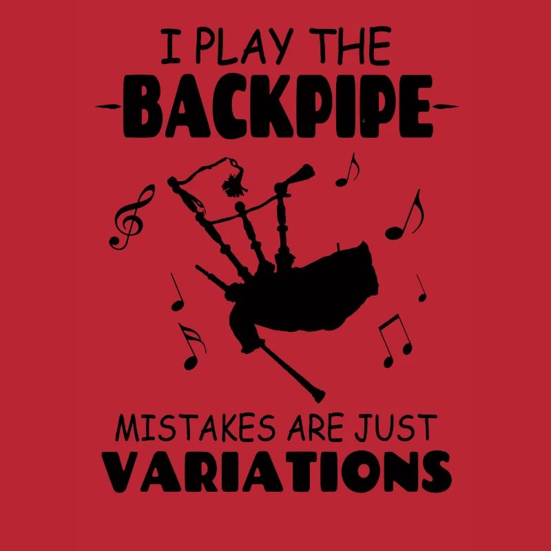 Ich spiele The Backpipe Errors sind nur Variationen