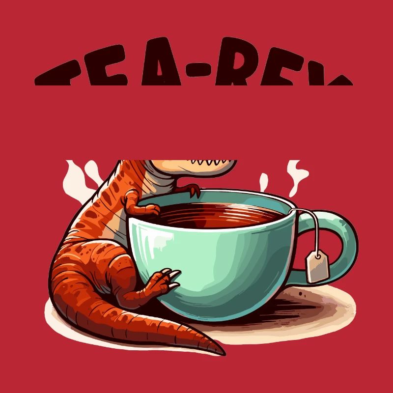 Tee Rex Tee-Rex Teetrinker Geschenk