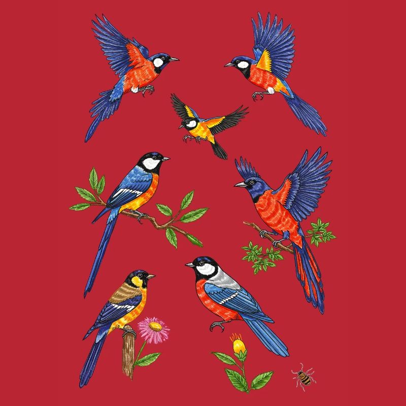 Lebendiger Eisvogelflug