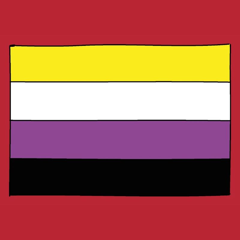 Nonbinary flag