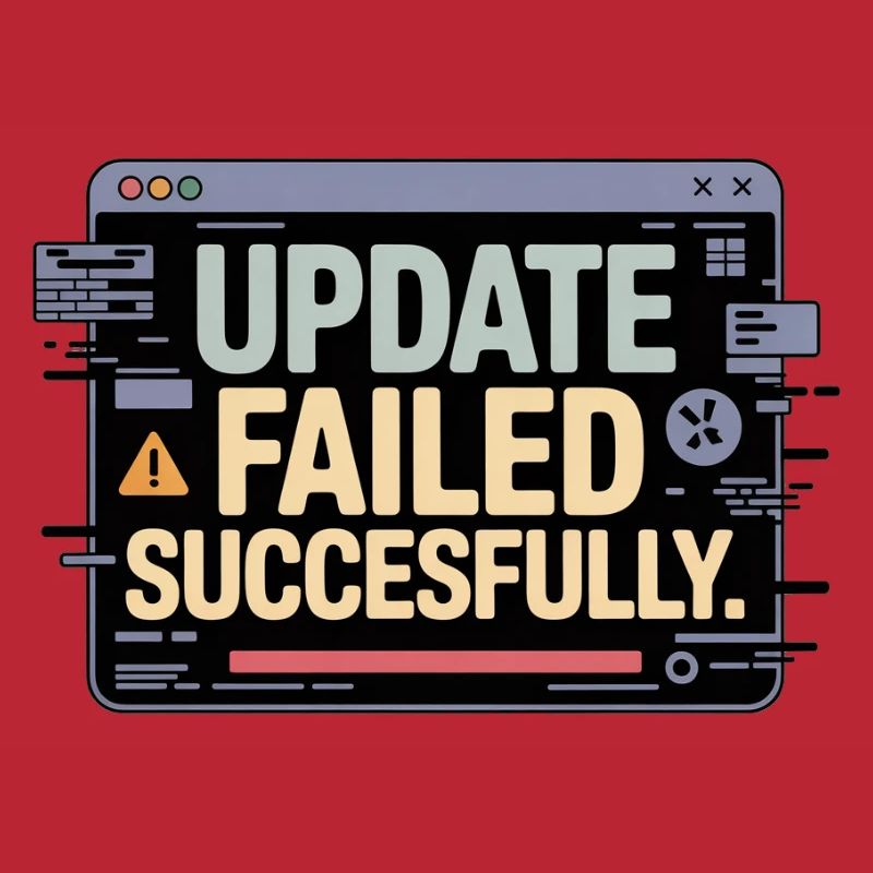 update-failed-successfully