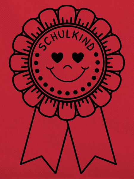Schulkind Orden mit Herzen