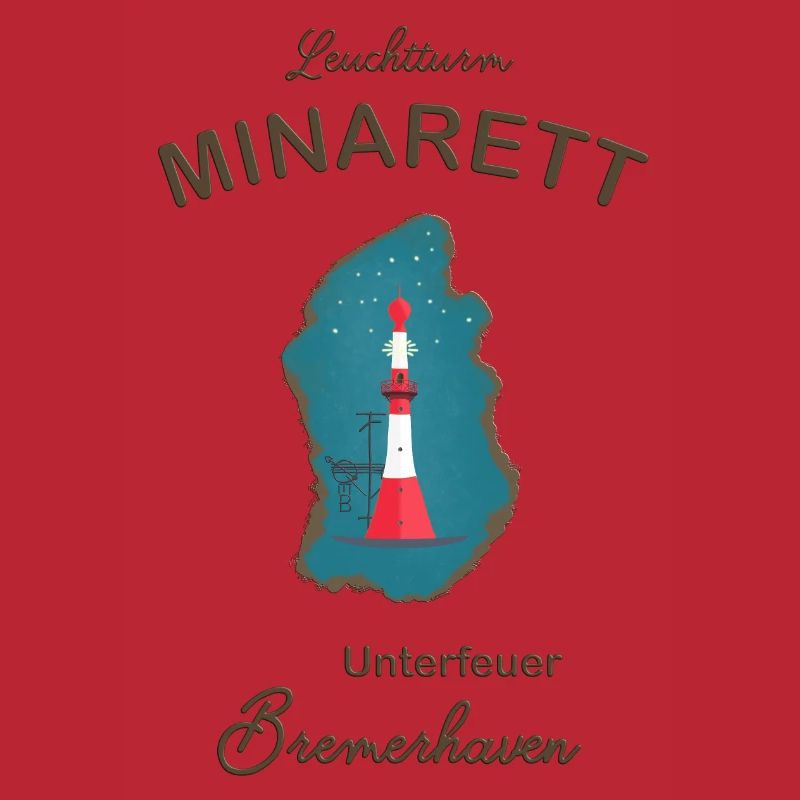 Bremerhaven, lighthouse underfire, minaret,