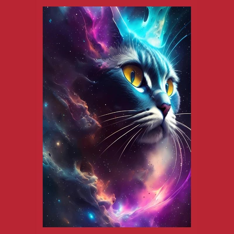 Chat dans l’espace